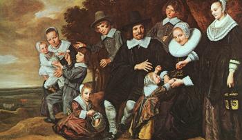 弗朗斯 哈爾斯 A Family Group in a Landscape 弗朗斯 哈爾斯 A Family Group in a Landscape